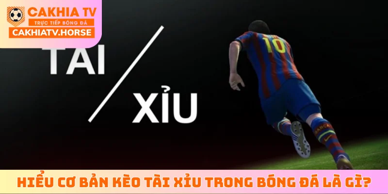 Hiểu cơ bản kèo tài xỉu trong bóng đá là gì?